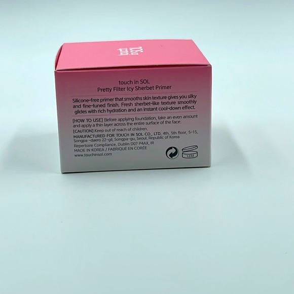 Touch in Sol Pretty Filter Icy Sherbet Primer (NWT) - Picture 4 of 7